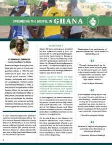 Ghana Field Report 2014